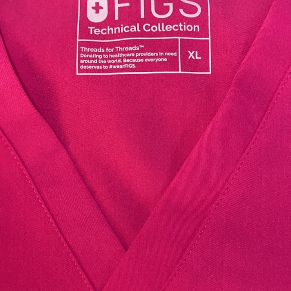 Women’s Figs Hot Pink SOLD OUT Color XL - Picture 4 of 4